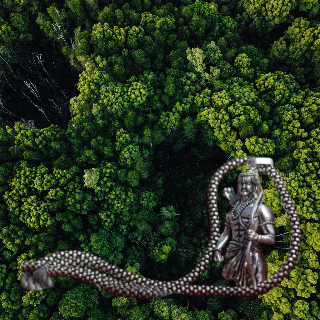 Lord Ram Pendant With Chain