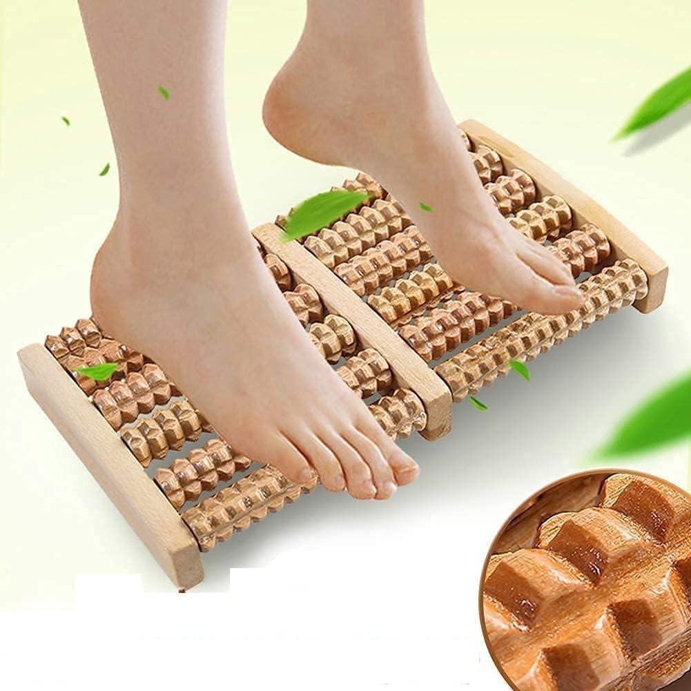 New Wooden Foot Massage Roller