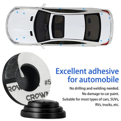 Car Door Shock Absorber Rubber Pad Protection for Door Protector (Pack of 16)