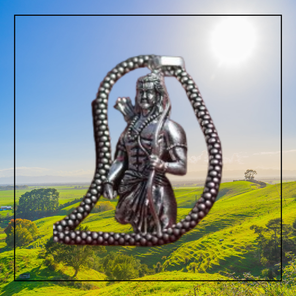 Lord Ram Pendant With Chain