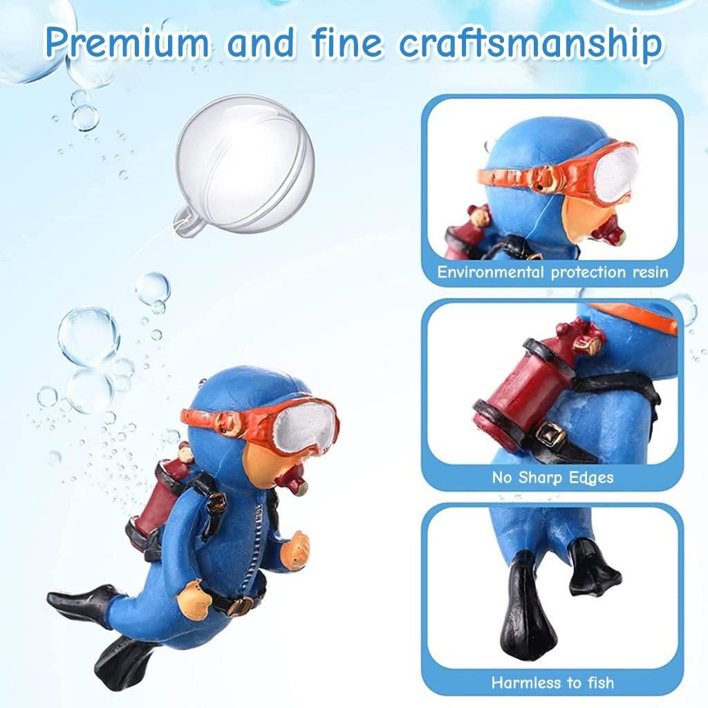 Last Day 50% OFF Floating Aquarium Diver Cartoon ( BUY 1 GET 1 FREE )