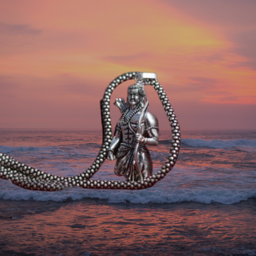 Lord Ram Pendant With Chain