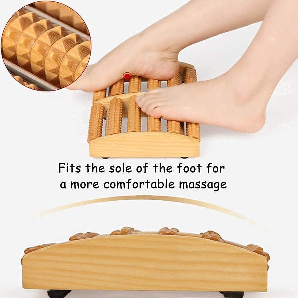 New Wooden Foot Massage Roller