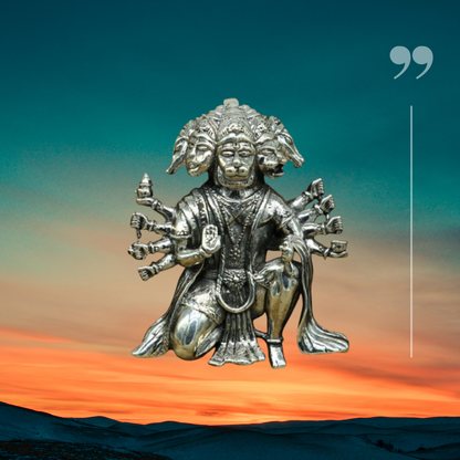 Panchamukhi Hanuman Pendant With Chain