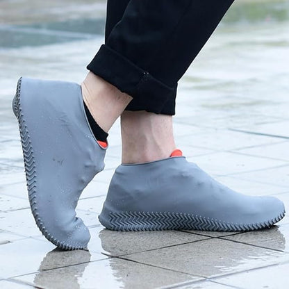 Summer Hot Sale-Waterproof Silicone Shoe Cover (Pack of 2)