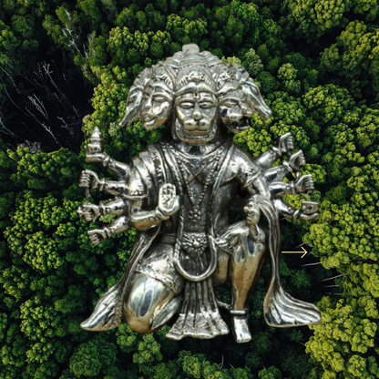 Panchamukhi Hanuman Pendant With Chain