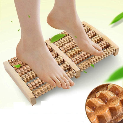 New Wooden Foot Massage Roller