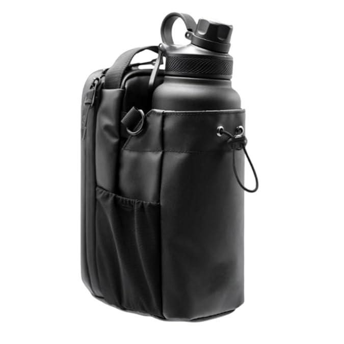 Magnetic Gym Bag/Unisex Crossbody Sports Bag with Water Bottle Holder