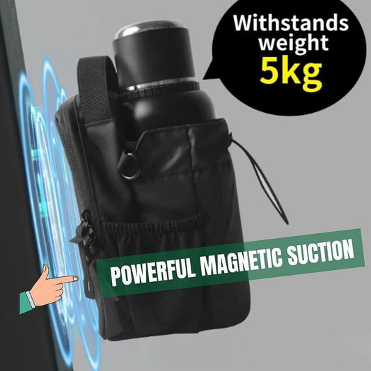 Magnetic Gym Bag/Unisex Crossbody Sports Bag with Water Bottle Holder