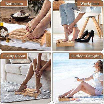New Wooden Foot Massage Roller