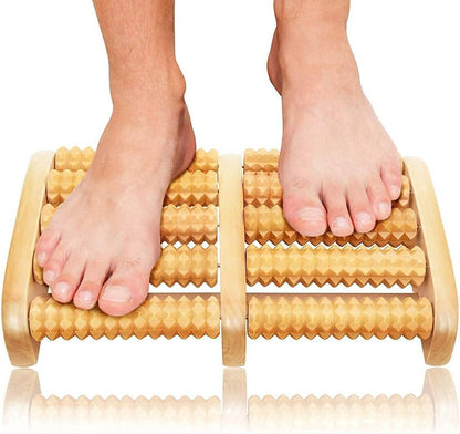 New Wooden Foot Massage Roller