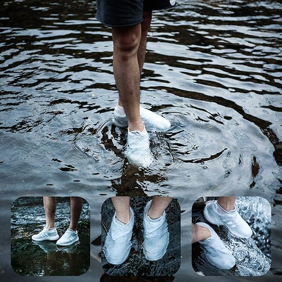 Summer Hot Sale-Waterproof Silicone Shoe Cover (Pack of 2)