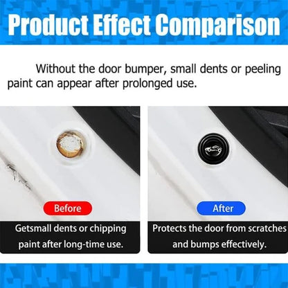 Car Door Shock Absorber Rubber Pad Protection for Door Protector (Pack of 16)