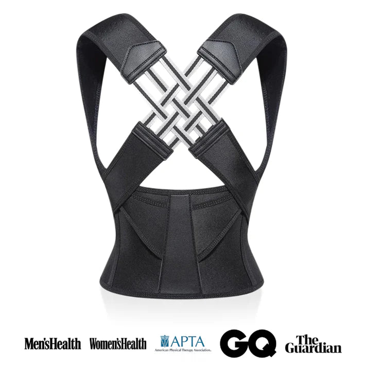 Premium Adjustable Back Posture Corrector | Slouching Relief & Pain Belt for Men & Women