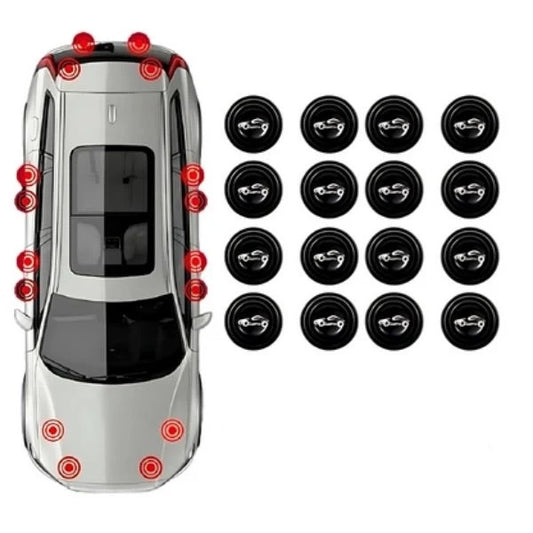 Car Door Shock Absorber Rubber Pad Protection for Door Protector (Pack of 16)