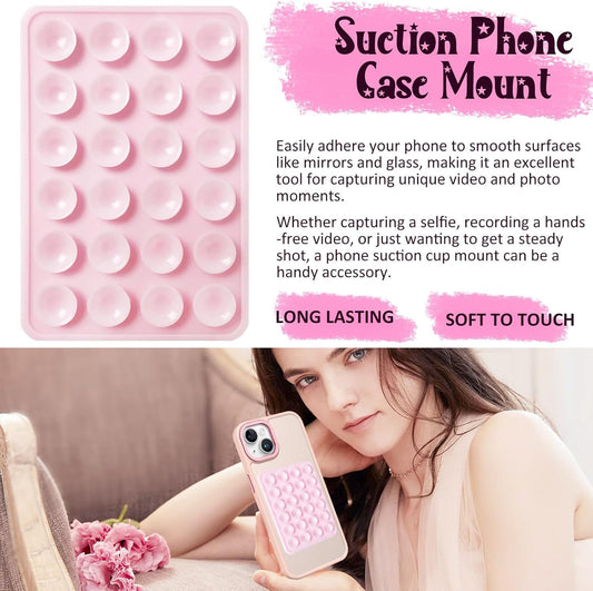 Multi-Purpose Hands-Free Suction Case Mount Phone Accessory