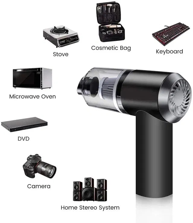 Vacuum Suction Cleaner- Portable Air Duster Wireless