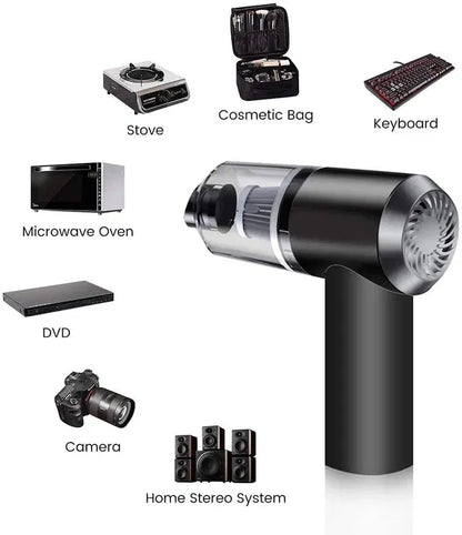 Vacuum Suction Cleaner- Portable Air Duster Wireless