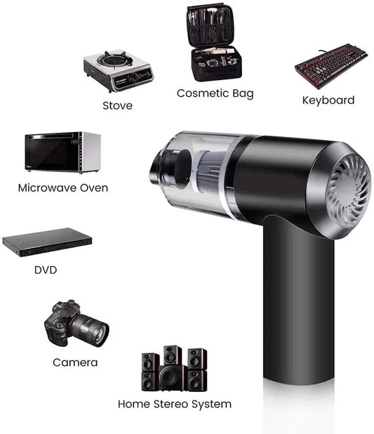 Vacuum Suction Cleaner- Portable Air Duster Wireless