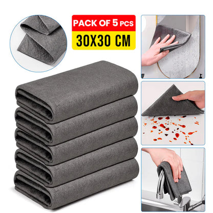 Thickened Magic Cleaning Cloth (5Pcs)